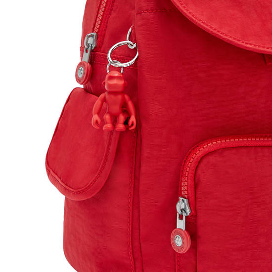 Kipling City Pack Small Rugzak Rood | BE 1509VR